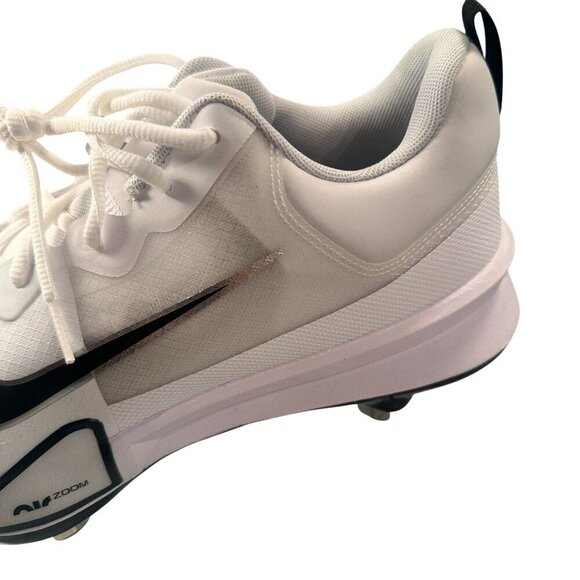 Nike Force Zoom Trout 9 Pro Baseball Metal Cleats Mens Platinum FB2907-102  13 main image 12